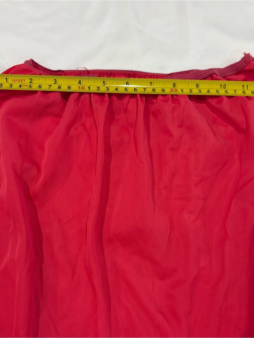 Vintage Coral Pink Slip Skirt Womens S/M Feminine Romantic Coquette Victorian - Picture 4 of 5